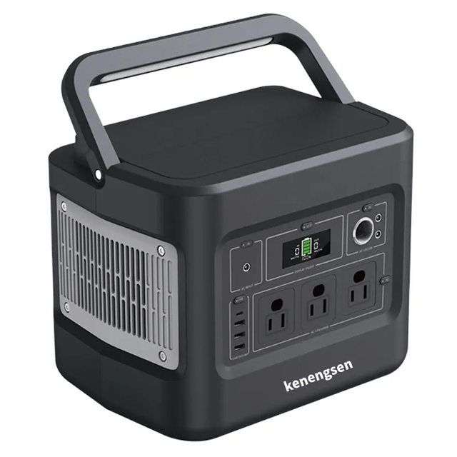 2023 Hot Sale Large Capacity 220v Solar Power Supply Energy 1000wh 1000w Portable Power Station for Camping Traveling