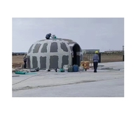 Usine Vanilla Ghost 650 pieds carrés 1 Vanderbilt vente d'occasion Ontario US Adobe Underground Kit préfabriqué Dome House for Home