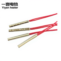 Yiyan 12V 150W Élément chauffant électrique à immersion micro-diamètre en acier inoxydable, fileté, pour chauffage d'eau, Nickel Chrome