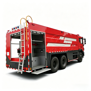 Camions de pompiers de 15 tonnes avec réservoir de mousse de 3000 L, système de mousse A/B, 6x4, réservoir d'eau de 15 000 L, véhicules de lutte contre les incendies pour les incendies d'hydrocarbures - Product Image 1