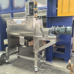 Desain baru bubuk <span class=keywords><strong>Mixer</strong></span> pita <span class=keywords><strong>Mixer</strong></span> semen Mortar lumpur tanah liat vakum pita <span class=keywords><strong>Mixer</strong></span> Blender - Product Image 3