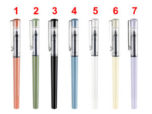 ปากกาเจลหลากสีแบบมาการอง พลาสติกแบบใหม่ สำหรับเขียนในโรงเรียน ปริมาณมาก  รับพิมพ์โลโก้ตามสั่ง สำหรับใช้เป็นของขวัญ ของแจก ของพรีเมี่ยม - Product Image 6