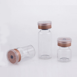 Vente en gros de flacons en verre stériles pour injections pharmaceutiques transparents avec bouchon en caoutchouc, flacons pharmaceutiques tubulaires en verre - Product Image 3