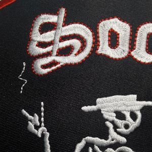 2025 New Design Custom Halloween Skull Large Embroidery <strong>Iron</strong>-on <strong>Patches</strong> Fabric <strong>Patches</strong> for Clothing &amp; Hoodie <strong>Use</strong> - Product Image 5