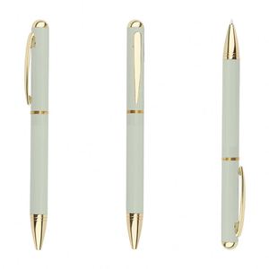 Bolígrafo de punta redonda de alta calidad con cuerpo de colores, tinta suave, bolígrafo profesional para oficina, logotipo personalizado - Product Image 5