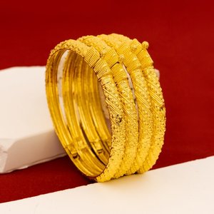 Gioielli di Lusso in <span class=keywords><strong>Oro</strong></span> 24 Carati per Donne, Bracciali e Braccialetti Ispirati a Dubai, Accessori di Lusso Femminili - Product Image 4