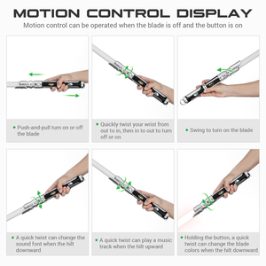 Spada Laser Rotante <span class=keywords><strong>Neopixel</strong></span> con Schermo LED, Impugnatura in Metallo, per Combattimento, Cosplay, Giocattolo da Collezione, Vendita all'Ingrosso Diretta dalla Fabbrica - Product Image 6