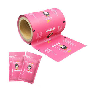 Isı ile Yapıştırılabilen Özel Baskılı Plastik Poşet Kahve Çay Tozu Tuz Poşet Paketleme Torbası Otomatik Kağıt Sarma Film Rulosu ile - Product Image 5