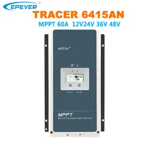 EPever Professional Suppliers MPPT Tracer 6415AN 60A 12V 24V 36V 48V Solar Charge Controller With LithiumイオンActivation