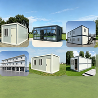 Maison Modulaire Conteneurisée à Assemblage Rapide, Prête à Habiter, Villa Moderne, Bureau, Entrepôt, Atelier, Garantie 3 Ans, Conception 3D