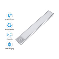 Lumière de placard LED SMD2835 1W 1.5W 2W 2.5W Longueur personnalisable Certification CE RoHS EMC LVD Lumière à induction LED