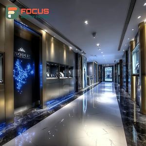 Fabricante de Muebles de Joyería de Alta Visibilidad para Minoristas, Acabado Laminado, Mostrador de Joyería para Centro Comercial - Product Image 5