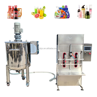 Machine à fabriquer du détergent liquide DZJX avec agitateur et moteur mélangeur, capacité de 100 L, multi-tension (110V/220V/380V)