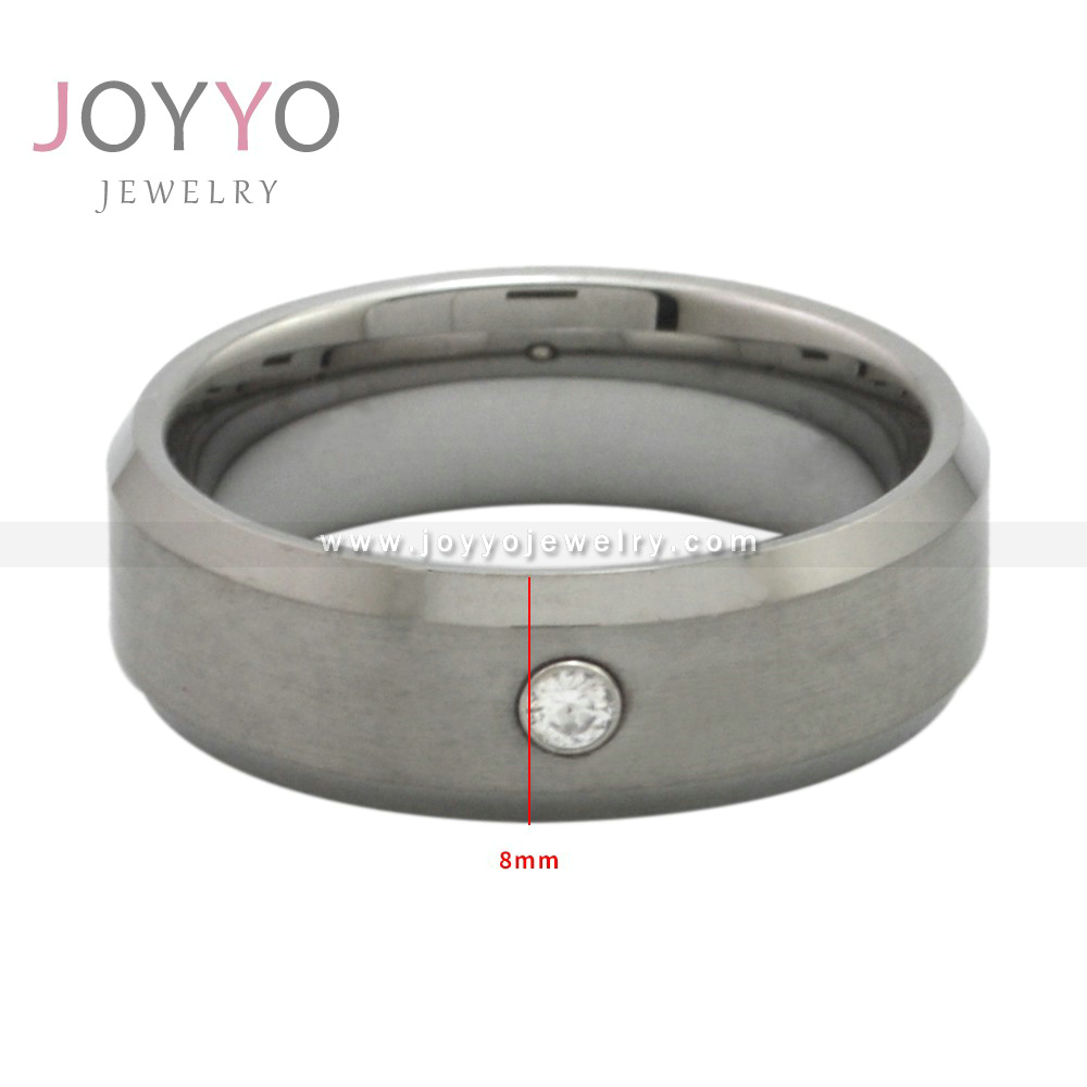 engagement ring stainless steel