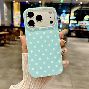 เคสโทรศัพท์ลายจุดน่ารักสไตล์ INS สำหรับ <span class=keywords><strong>iPhone</strong></span> 17 เคสโทรศัพท์สีลูกกวาดสำหรับ <span class=keywords><strong>iPhone</strong></span> 17 16 15 14 13 <span class=keywords><strong>12</strong></span> - Product Image 6