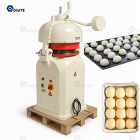 Machine à couper et à arrondir la pâte semi-automatique commerciale Dumpling Pizza Bun farci à la vapeur Simit Bagel Scone Brioche