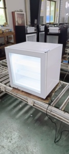 Oem Half Light Box Single Glass Door Ice Display Table Top <b>Freezer</b> <b>Mini</b> Refrigerator 55l Fridge <b>Mini</b> Bar <b>Freezer</b> - Product Image 4