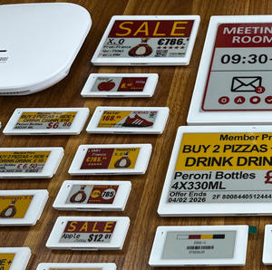 ป้ายราคาอิเล็กทรอนิกส์แบบดิจิทัล ESL คุณภาพสูง ขนาดหลายนิ้ว สำหรับร้านค้า  พร้อมจอแสดงผล E-Paper  ปรับแต่งได้ตามความต้องการ - Product Image 1