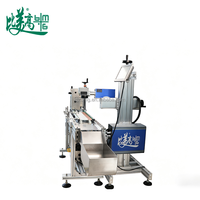 Machine laser UV sans encre à alimentation automatique pour la traçabilité permanente, spéciale pour l'emballage de stylos, de produits chimiques quotidiens, de plastique, de papier et de métal