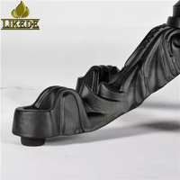 Socle de table élégant et classique en fonte, robuste, pour table de salle à manger, restaurant, café, hôtel, mobilier