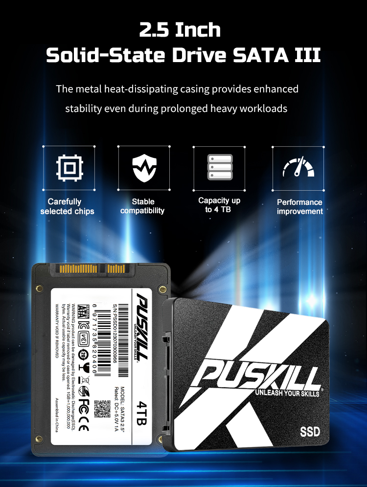 【SSD 512GB 2個セット】PUSKILL SATA SSD PUSKILL 512GB SSD 2個セット 2.5 SATA PUSKILL 2.5インチSATA3