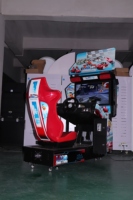 Machine de jeu de course automobile à monnayeur, jeu de course automobile Outrun, simulation Outrun