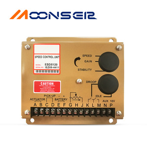โมนส์เอียร์ ESD5120 ชุดควบคุมความเร็ว ตัวควบคุมอิเล็กทรอนิกส์สำหรับชิ้นส่วนเครื่องกำเนิดไฟฟ้าดีเซล - Product Image 1