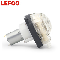 Pompe péristaltique chimique micro-compacte LEFOO Lab 24V DC, pompe de dosage pour boissons, traitement de l'eau