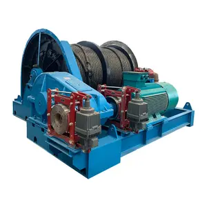 Heavy Duty 40t 60 Ton Jm Boat Drum Electric Towing Wire Rope Winch