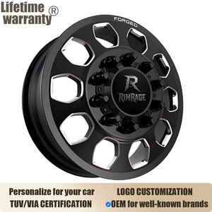 Jantes tout-terrain forgées sur mesure KG1 SARGE 20 22 24 26 pouces 8x170 pour Ford F350 Tremor Silverado HD GMC Sierra Truck 24x14 - Product Image 1