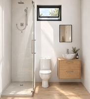 Importation de maisons préfabriquées modernes chinoises sur roues, maison modulaire mobile, remorque portable de 40 pieds, villa, espace de vie à construction rapide