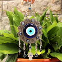 Nazar turc bleu mauvais œil décor tenture murale pendentif amulettes ornement voiture/maison/jardin/porte-clés Protection cadeau chanceux