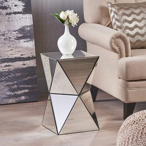 Vente en gros de nouveautés, table <span class=keywords><strong>console</strong></span> de <span class=keywords><strong>couloir</strong></span> polygone de luxe avec miroir, meubles de chambre - Product Image 1