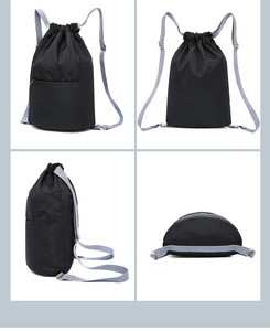 Drawstring Backpack <b>Bags</b> Fashion Waterproof Sports Cinch Reusable Sack <b>String</b> Backpack Storage <b>Bags</b> for School Gym Traveling - Product Image 3