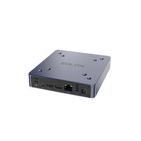 ZOLON C10 Qualcomm Octa-Core Android 13 GMS Box 4GB 64GB Reproductor POS con Pantalla Dual Independiente RJ11 RS232 Totalmente Metálico IP34 Compacto