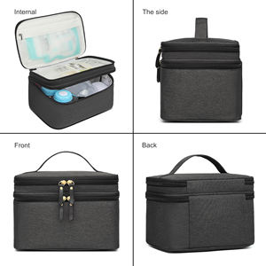 Sac de tire-lait imperméable portable pour les mamans qui travaillent, s'adapte à la plupart des tire-laits, <span class=keywords><strong>taille</strong></span> mini, double couche en nylon, portable, mère et bébé - Product Image 2
