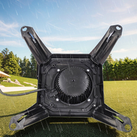 Produit bon marché activités de plein air intérieures 110w ventilateur soufflant pour danseurs de décoration gonflables