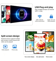 Pantalla Digital Interactiva Táctil Infrarroja de 43 Pulgadas para Interiores, Kiosco Inteligente con Monitor LED para Eventos y Tiendas