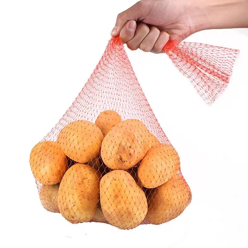 Сетчатый мешок для упаковки лука, используется для сетчатых мешков 16 и 20 дюймов для фруктов и овощей, продается в сетчатых пакетах для картофеля и лука