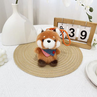 Porte-clés en peluche de la série Forêt Mignonne avec sachet parfumé – Accessoires unisexes, cadeau idéal pour les amis