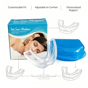 Protège-dents sur mesure anti-ronflement, dispositif réutilisable pour le bruxisme nocturne, améliore la respiration et le sommeil - Product Image 6