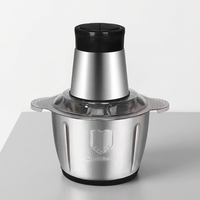 Hachoir Électrique Puissant en Acier Inoxydable pour Légumes, Fruits et Viandes – Le Meilleur Hachoir Mélangeur Domestique pour la Cuisine