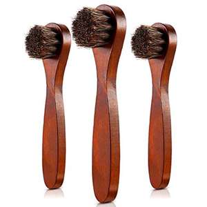 ערכת מברשות נעליים לנשים נעלי שיער עם ערכת מברשת טיפוח וללק על נעלי עור ומגפיים - Product Image 5