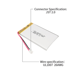 뜨거운 판매 UFX 484360 3.8V 1600mah 고전압 리튬 폴리머 충전식 <span class=keywords><strong>Lipo</strong></span> 배터리 PCB로 사용자 정의 - Product Image 6