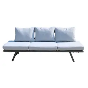 Meubles de Patio, canapé-lit, chaise longue en aluminium, design moderne, en soldes