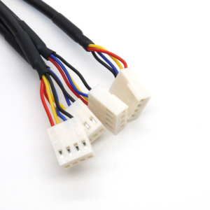 كابل سلكي متعدد الألوان معزول ومضفر من نوع OEM 2510 بموصلات ذكر وأنثى 4Pin بمسافة 2.54 مم، مناسب لوحدات الطاقة الخاصة بإضاءة LED. - Product Image 3