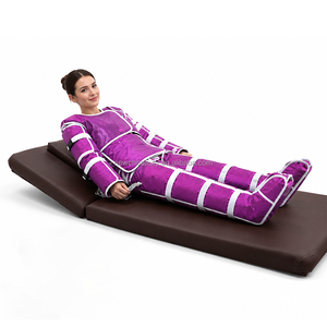 Appareil <span class=keywords><strong>de</strong></span> thérapie par compression d'air portable, combinaison <span class=keywords><strong>de</strong></span> thérapie par compression pour amincir le corps, équipement <span class=keywords><strong>de</strong></span> drainage lymphatique à domicile, équipement <span class=keywords><strong>de</strong></span> massage <span class=keywords><strong>de</strong></span> la peau - Product Image 2