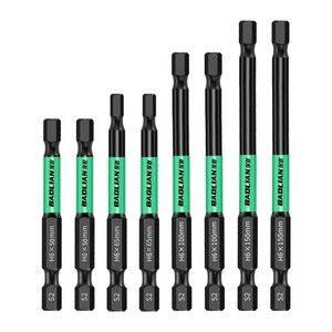 Baolian Electric <b>Screwdriver</b> <b>Bits</b> H2 To H5 65mm S2 Alloy Steel Hex Shank For General Repair - Product Image 5