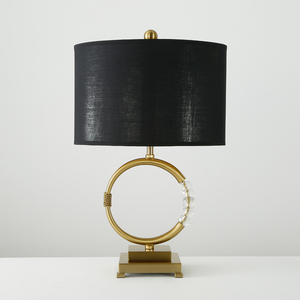 American Cloth <strong>Table</strong> Lamp Modern Bedroom Bedside <strong>Lighting</strong> Lamps - Product Image 1