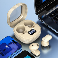 D01 Headset Gaming Headphone Keren Mekanis Headset Transparan Headset Nirkabel Luar Ruangan Olahraga Mini Portabel Pelajar